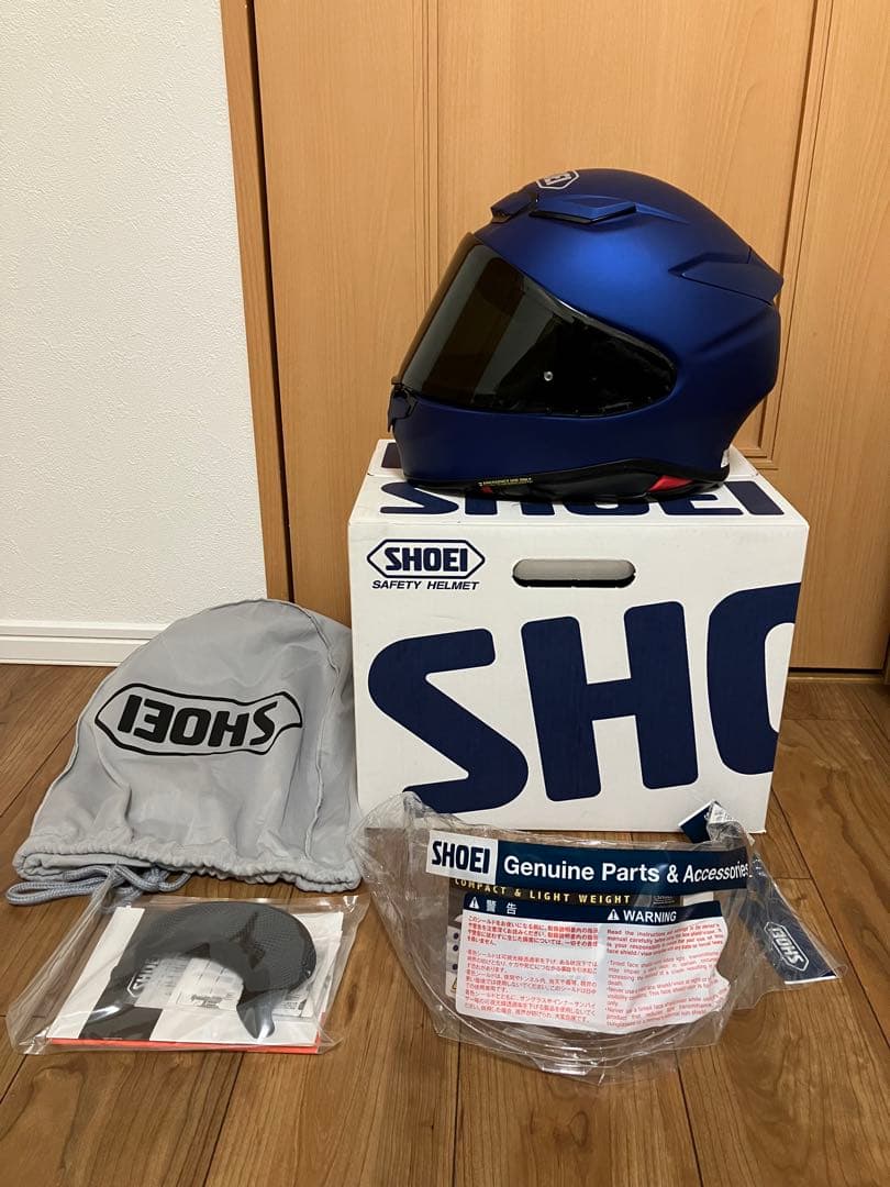 専用SHOEI Z-8 Sサイズ 55cm マットブルーメタリック - メルカリ