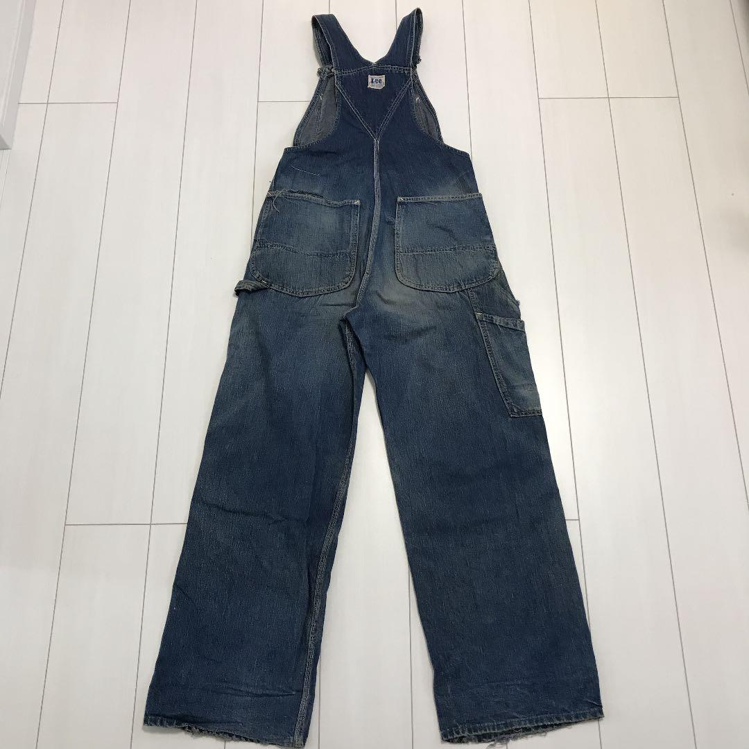 ☆スペシャルビンテージ☆ 40's LEE ハウスマークデニムオーバーオール