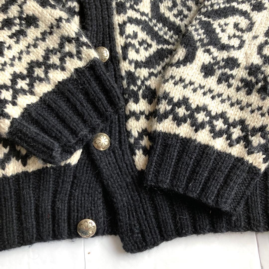 希少！ラルフローレン ノルディック ハンドニット カーディガン