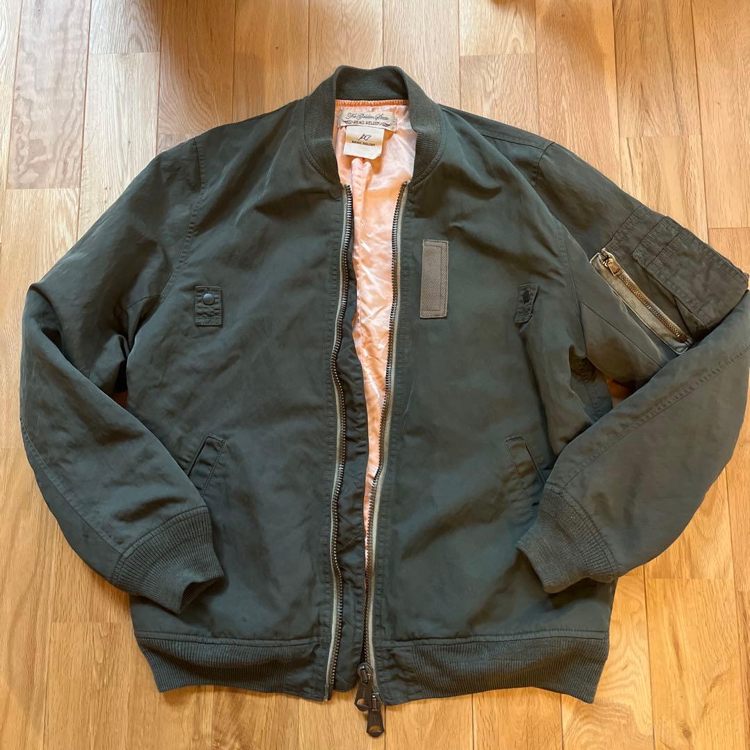 レミレリーフ MA-1ミリタリーナイロン66ボマージャケット - メルカリ