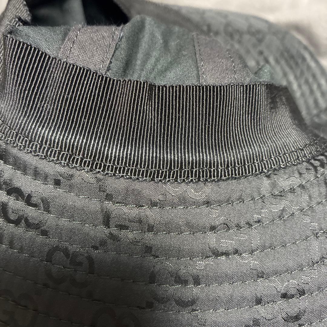 R&G様 GGパターン バケットハット 黒 - メルカリ