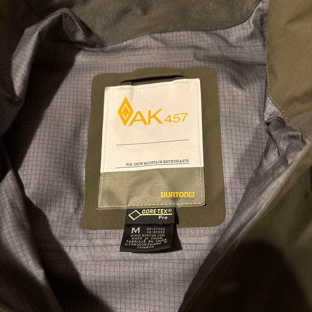 BURTON AK 457 GUIDE JK Mサイズ 藤原ヒロシ　竹内正則