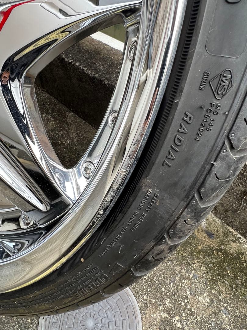 [専用]WORK LS207 20インチ 8.5J＋39 114.3-5 クロー