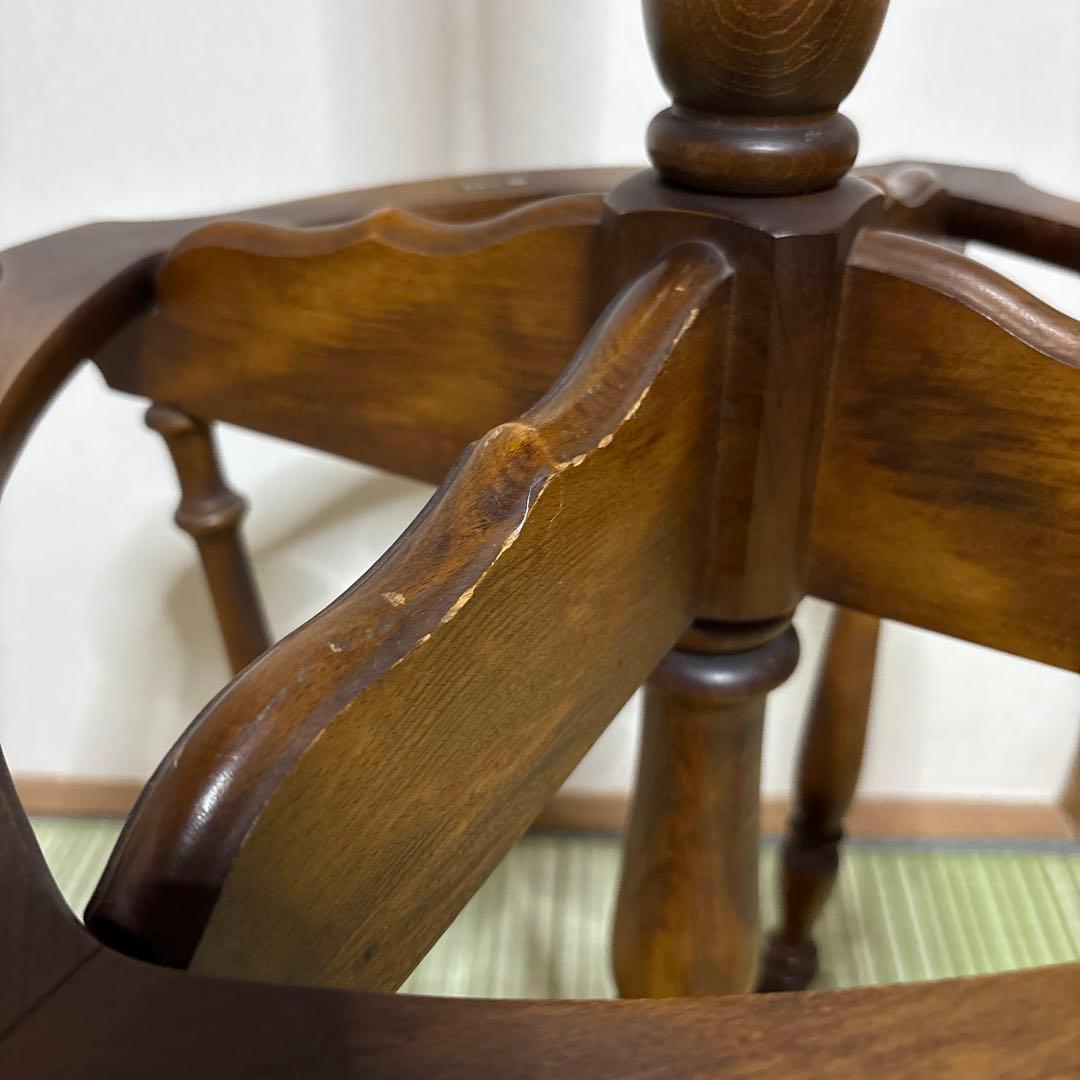 カリモク ポールハンガー コートハンガー 傘立て 帽子掛昭和 レトロ