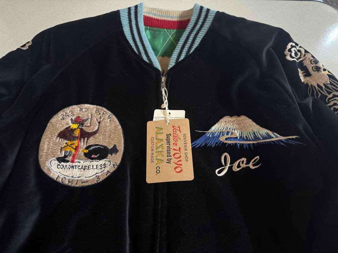 入手困難！テーラー東洋「別珍xサテンキルト」 横田基地！リバーシブル