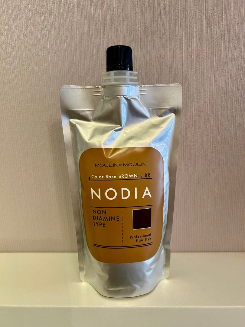 NODIA カラーベース ブラウン - ノジアカラーベース ベージュ2本