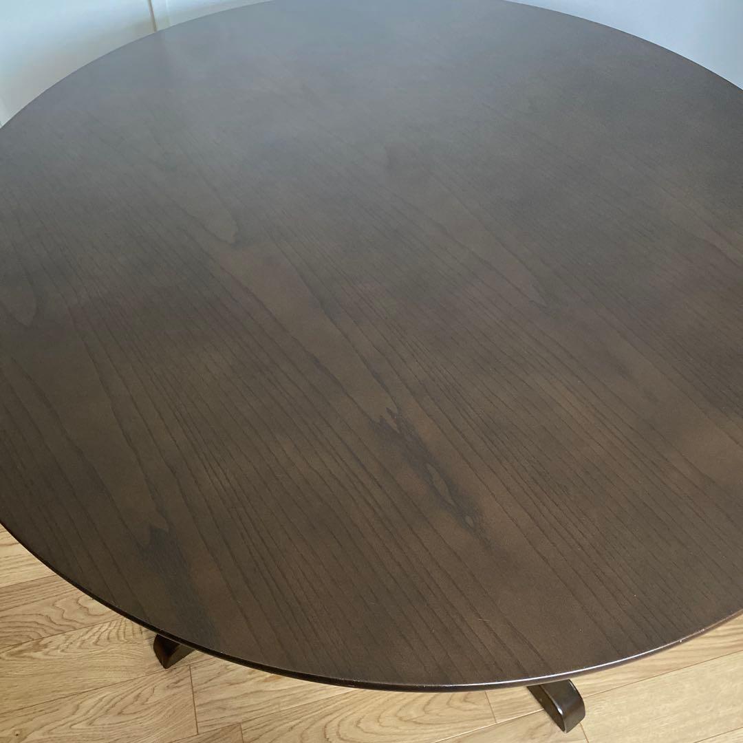 円形 ダイニングテーブル 直径100センチ※直接引取り希望 - メルカリ