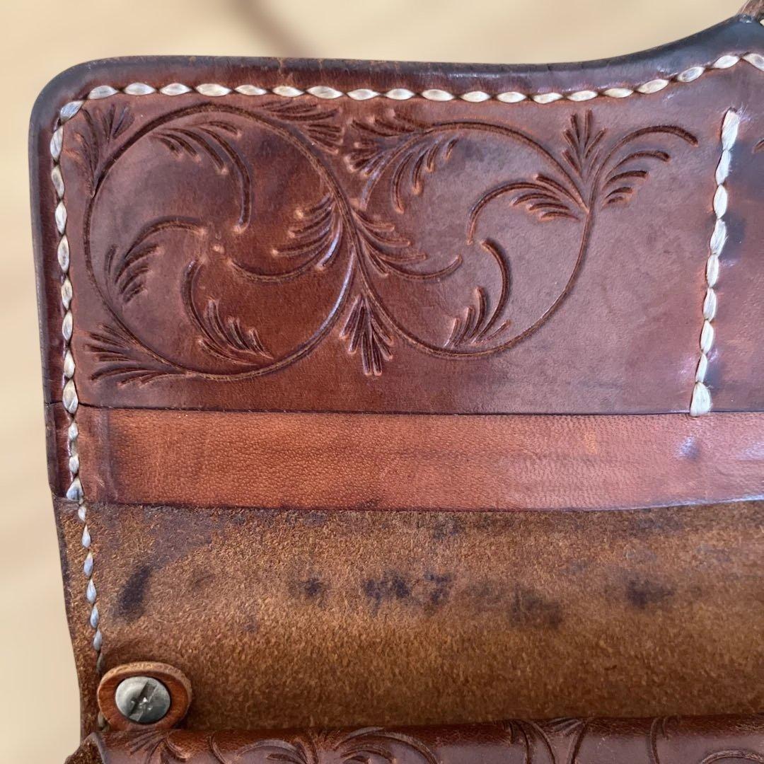 《大和工房　フルカービング長財布》 最終大幅値下からのプライスレス