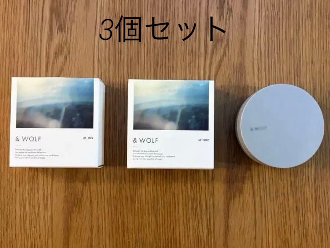 & WOLF UF-002 リキッドファンデーション light beige & WOLF & WOLF セラムリキッドファンデーション リフィル_