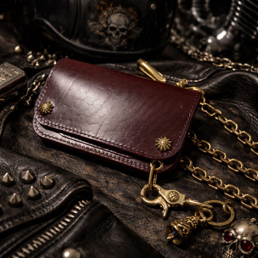 新喜皮革 ホースバット トラッカーウォレット CA006 - メルカリ