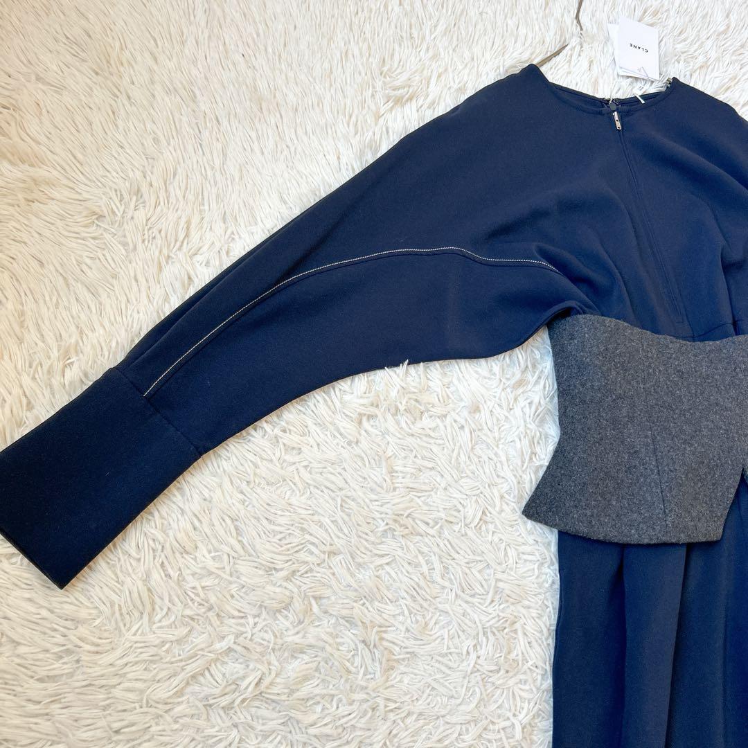 広瀬すずさん着用✨CLANE クラネ 未使用 ウールビスチェオールインワン