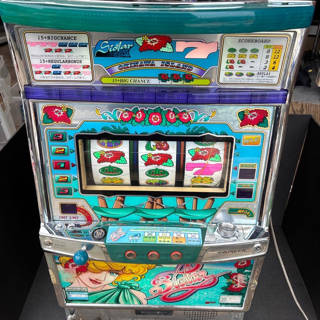 コ*バ様 シオラー-30 パチスロ機 パイオニア製 シオラー-30 パイオニア SLOT【パチスロ実機/パンフレット/チラシ】1-3