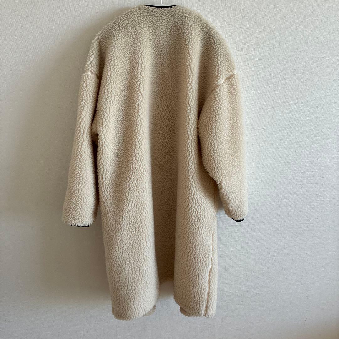 HYKE ♡ ボアロングコート - メルカリ