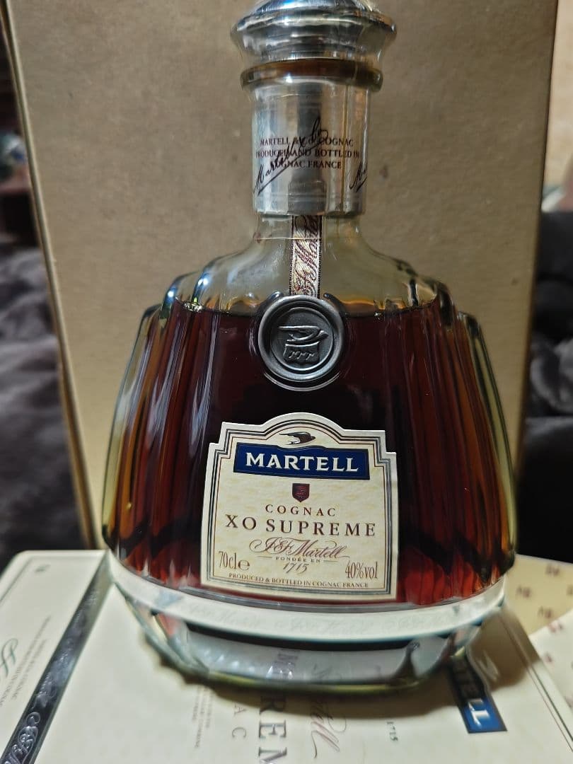 MARTELL XO SUPREME COGNAC 700ml 40% - メルカリ