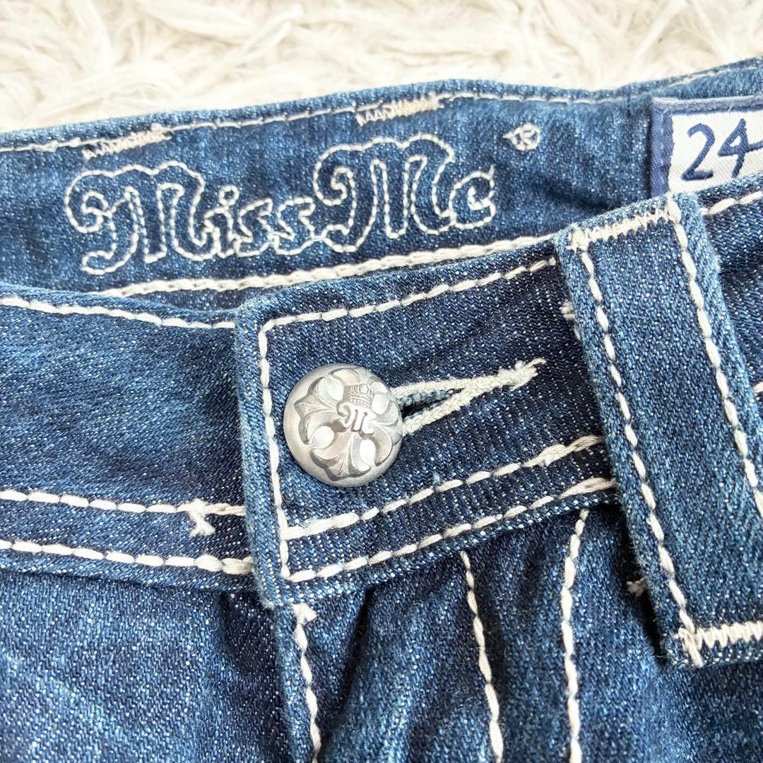 00s y2k miss me スキニー デニム 平成ギャル 十字架 サイズ24 - メルカリ