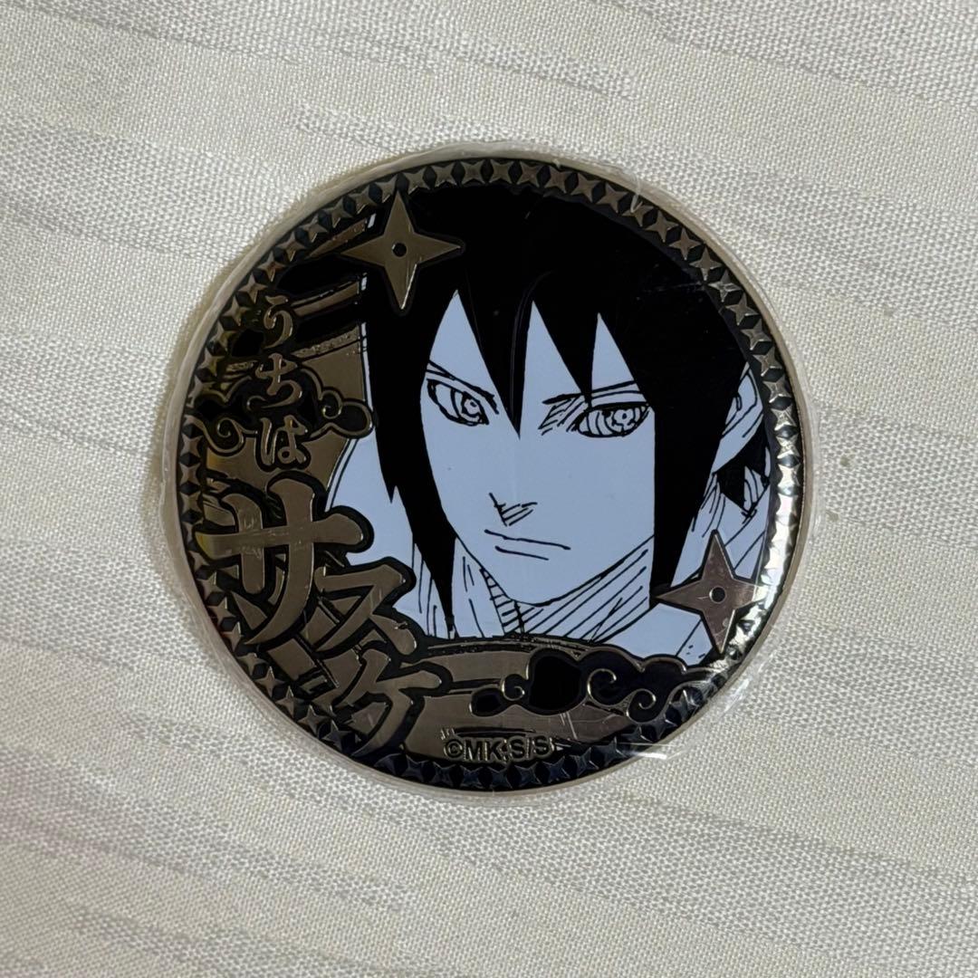 NARUTO ナルト ゴールデン缶バッジコレクション 第1弾 うちはサスケ