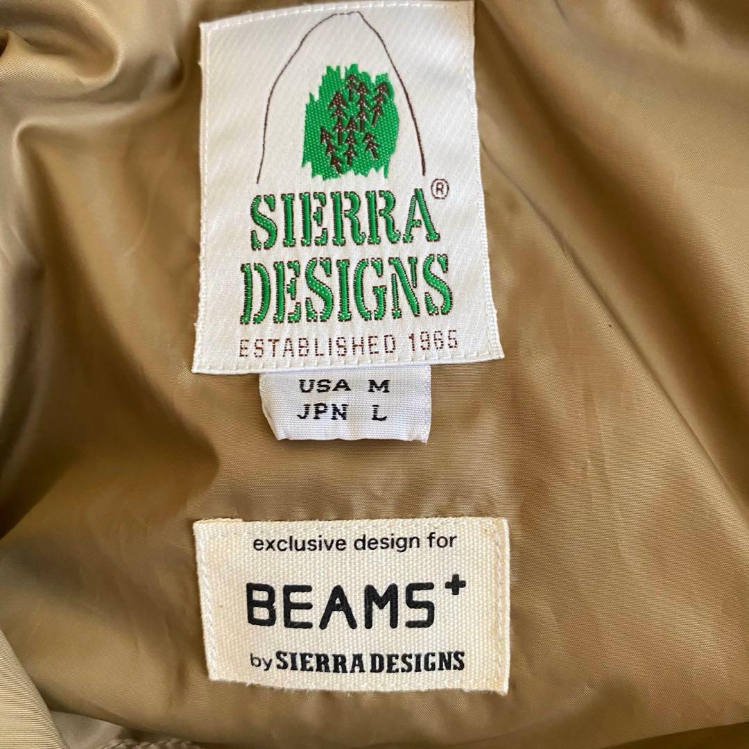 ビームスプラス シエラデザイン ニューインヨーパーカー ダウン L