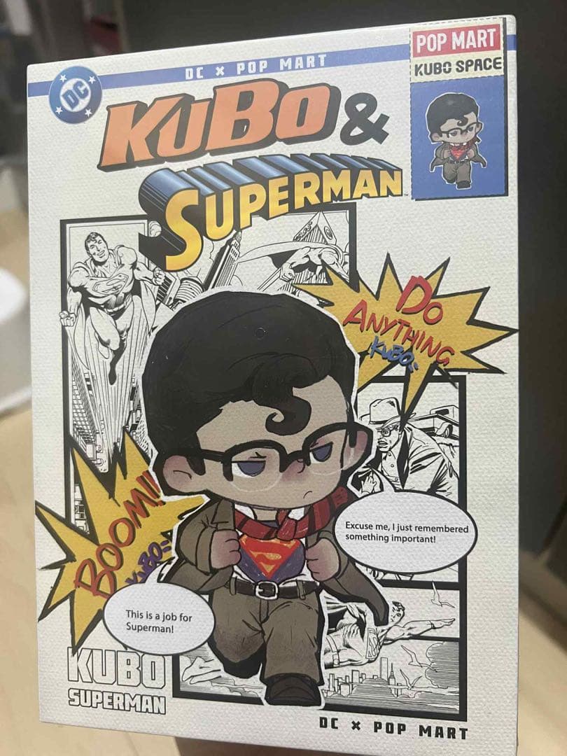 KUBO & Superman フィギュア ポップマート Superman KUBO Figurine - POP MART (Japan)