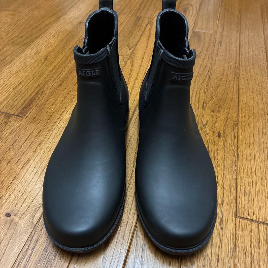 AIGLEレインブーツ　25.5 AIGLE（エーグル） 長靴 レインブーツ 厚底 防水 ソフトレイン2 ラバー