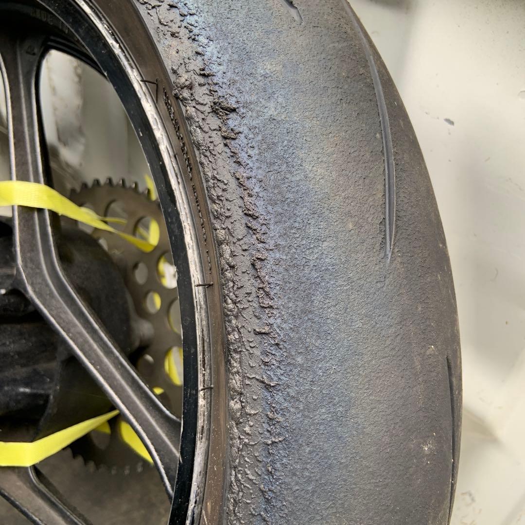 gsx-r1100 gu74a 1987年式 リアホイール GSXR1100 - メルカリ