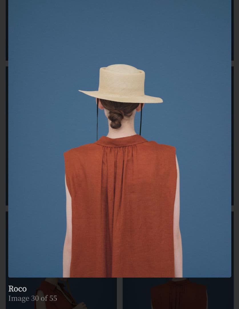 最終大幅お値下げ！【美品】Chisaki 麦わら帽子