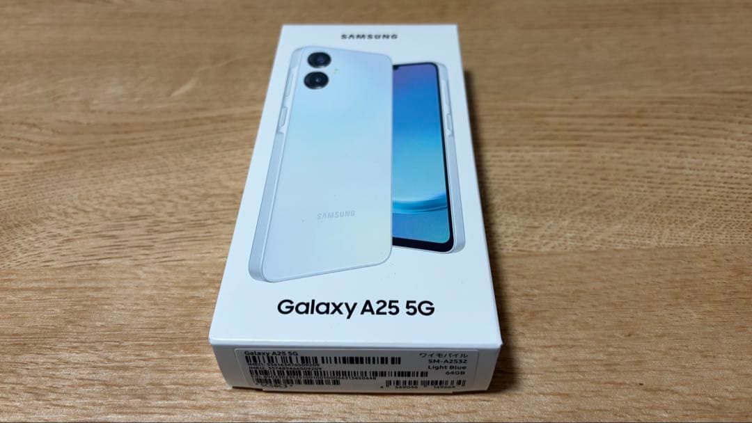 Samsung Galaxy A25 5G Light Blue 64GB - メルカリ