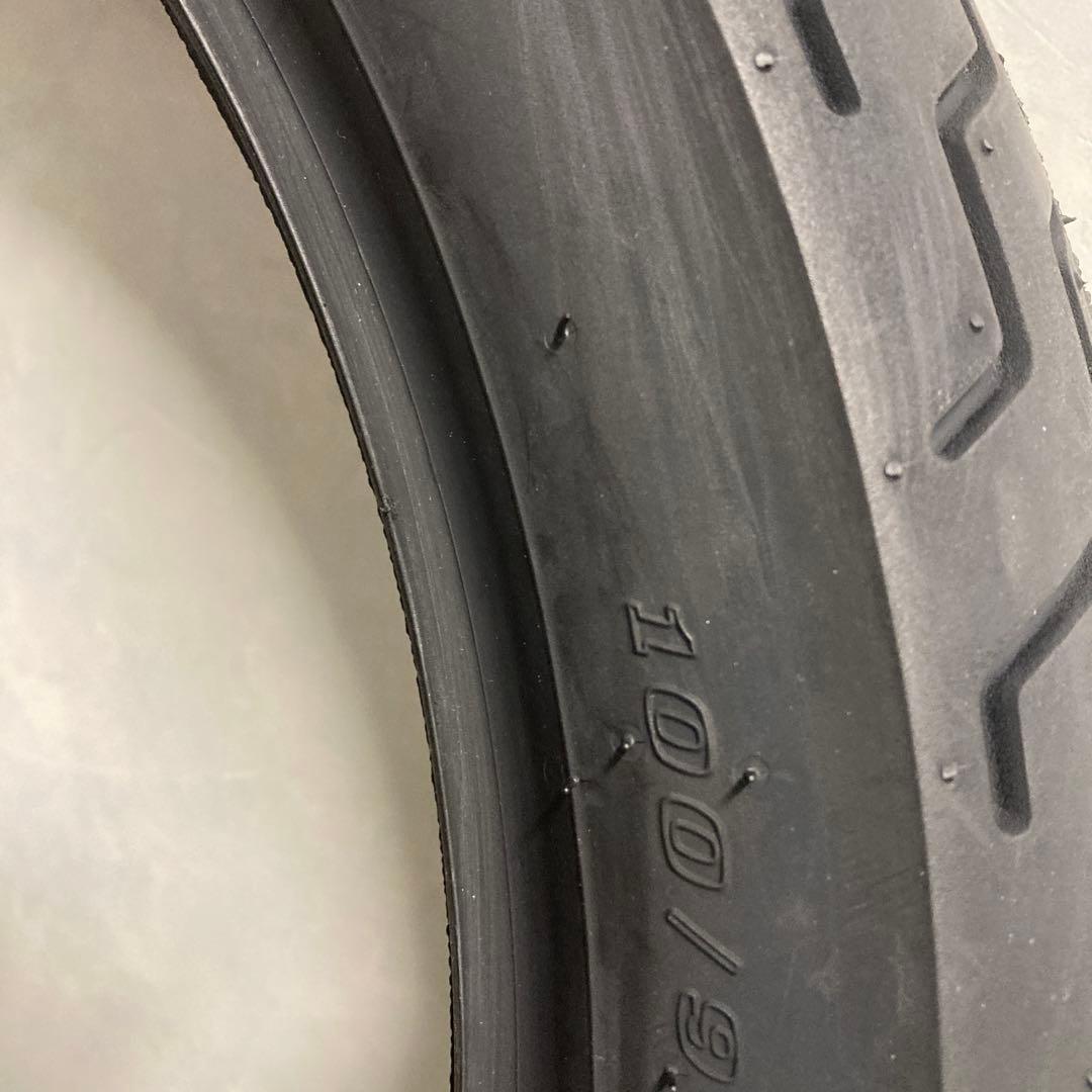 「たけのこさん専用」 【未使用】DUNLOP D404F 100/90-19TL