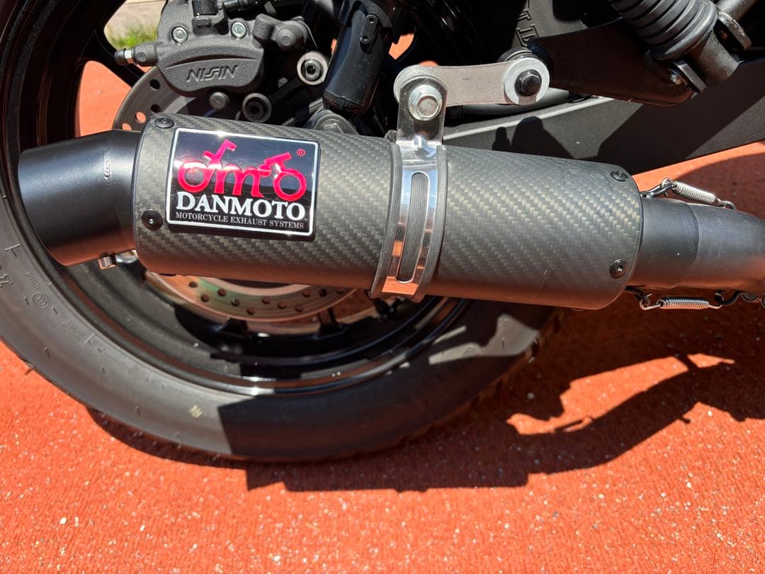 エリミネーター400 DANMOTO カーボン スリップオンマフラー - メルカリ