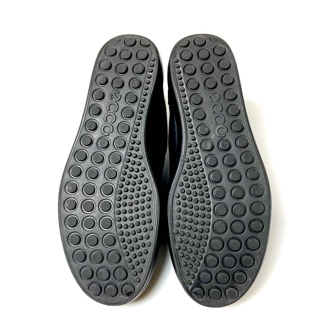 ecco GORE-TEX搭載 23.5cm SOFT7 レザースニーカー 美品