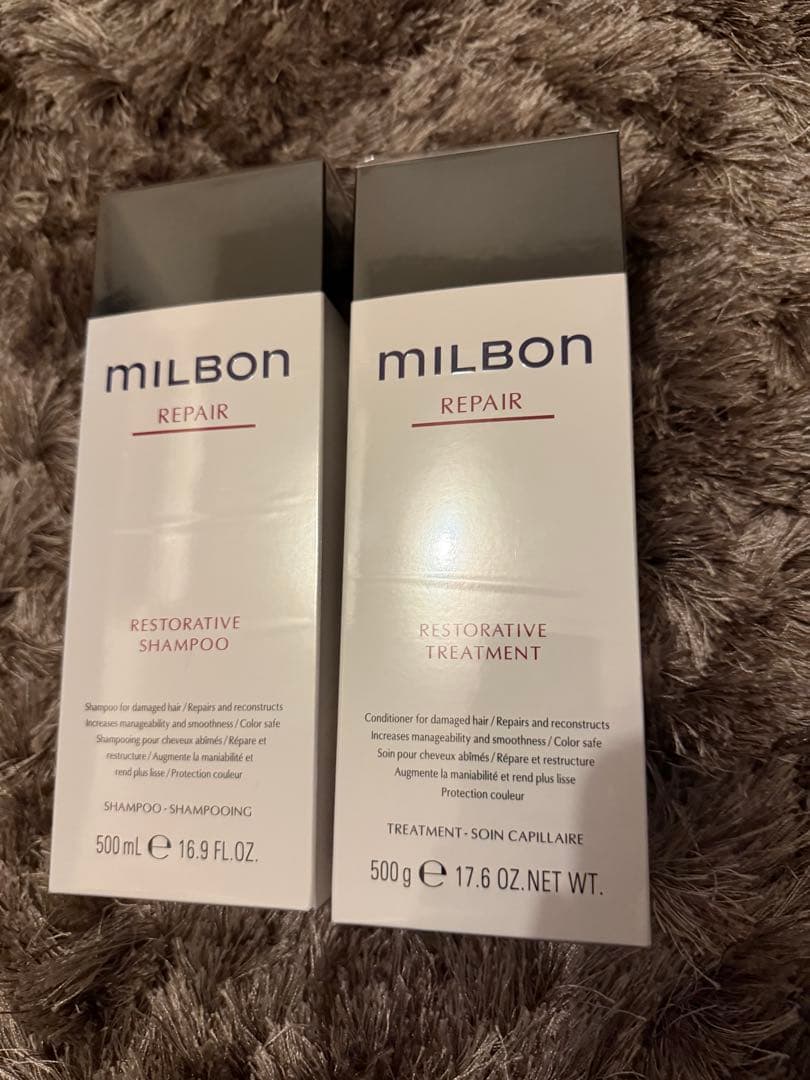 グローバルミルボン　リストラティブシャンプー　トリートメント　500 セット abg-mart_2695-003430