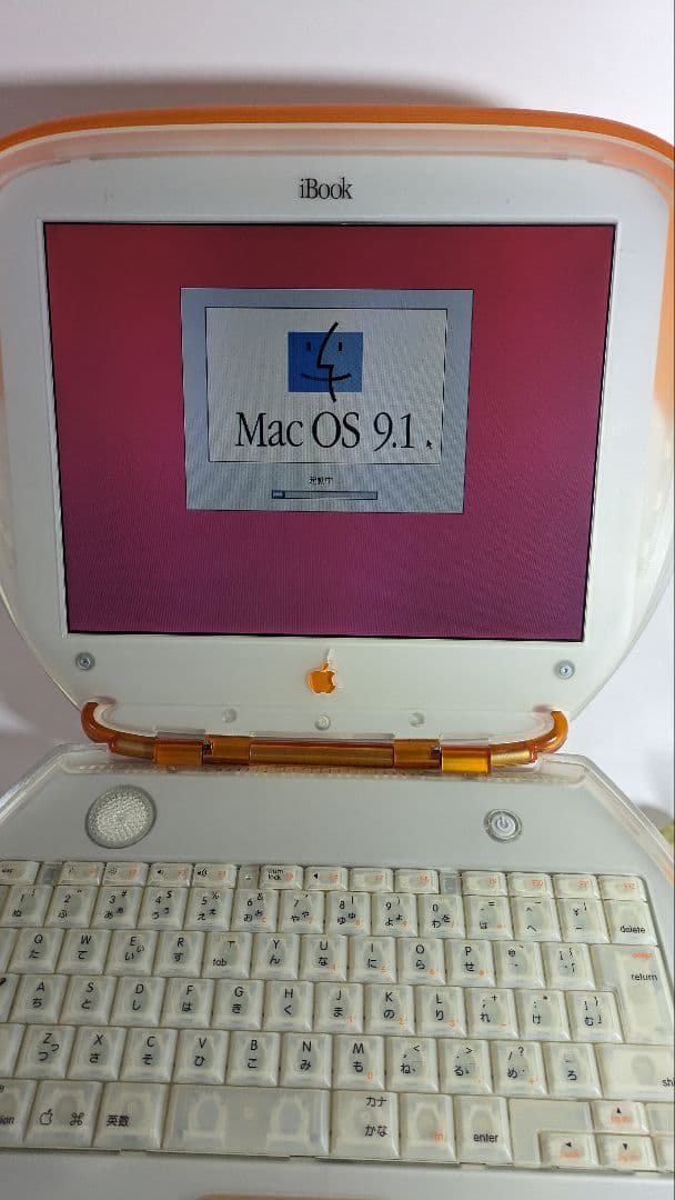 ☆動作品☆Apple iBook G3 クラムシェル タンジェリン - メルカリ