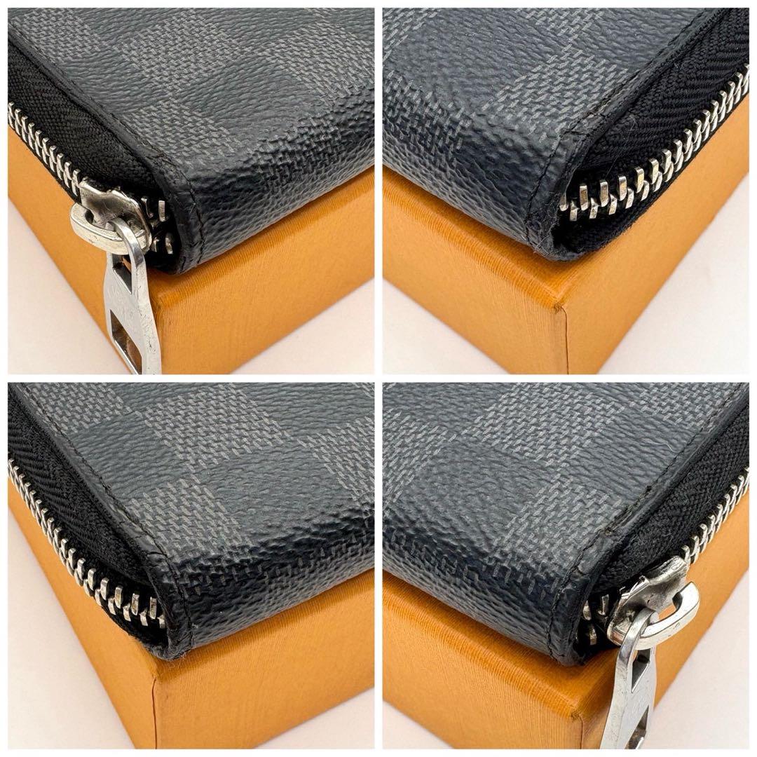 ルイヴィトン ジッピーオーガナイザー ダミエ グラフィット 長財布