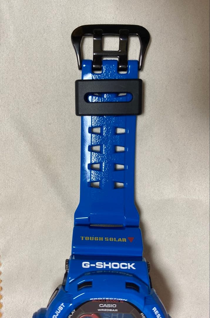 レア！希少色！美品！G-SHOCK ライズマンGW-9200BLJ-2JF 青 - メルカリ