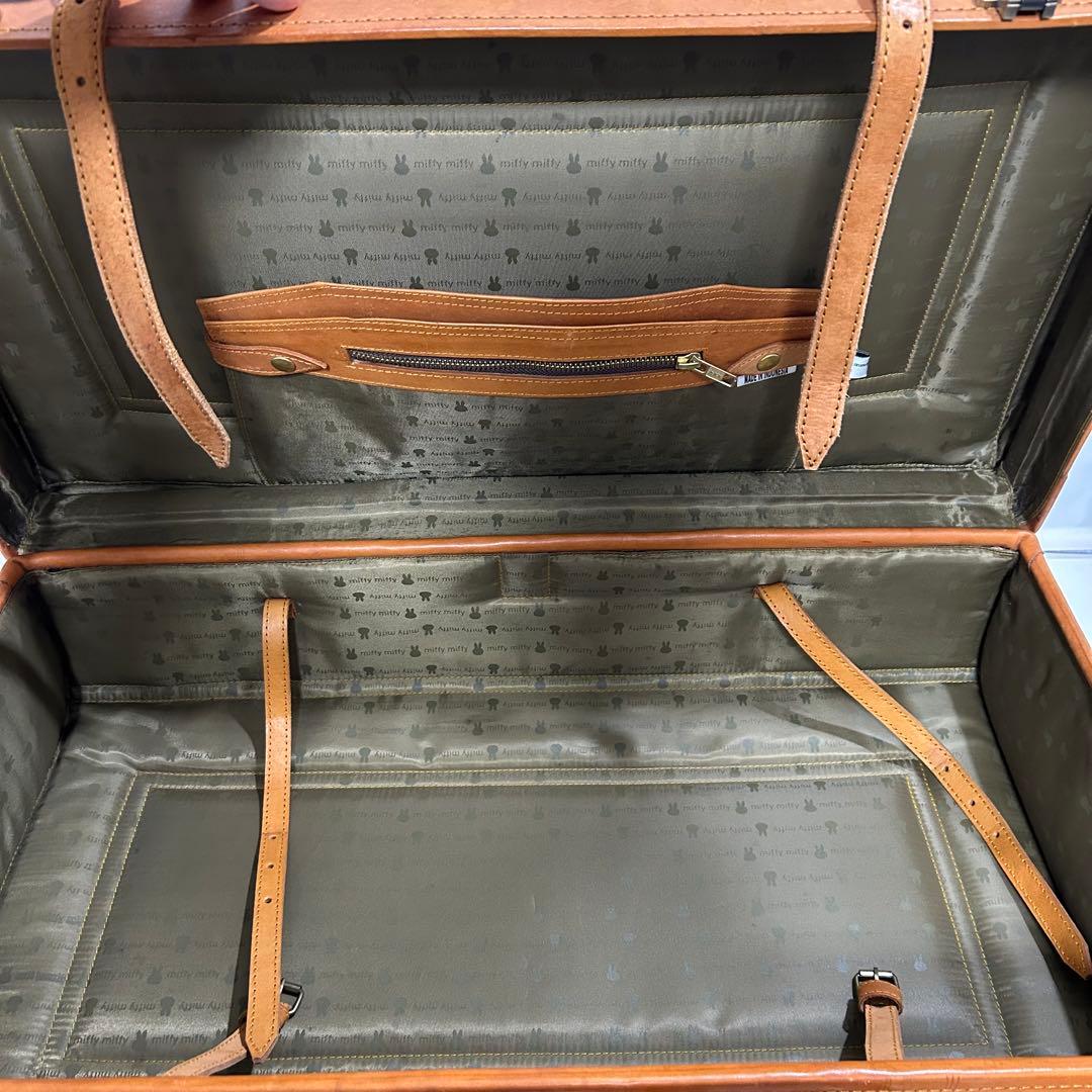 希少□ ミッフィー リーブス トランクケース 牛革 - メルカリ