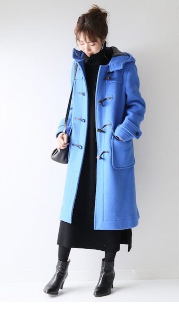 希少カラー】LONDON TRADITION ダッフルコート 青 - メルカリ