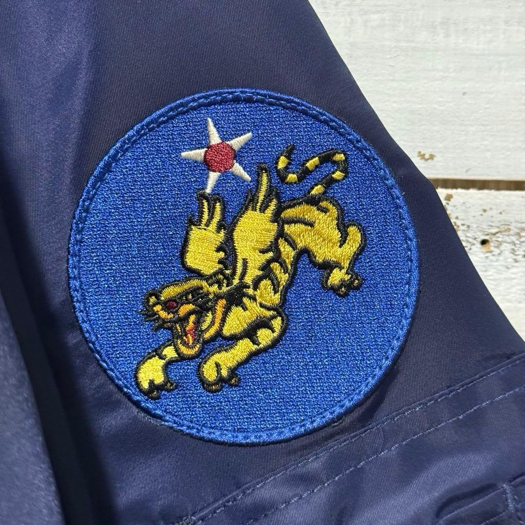 新品未使用タグ付✨KaraKu MA-1フライトジャケット 4XL ネイビー