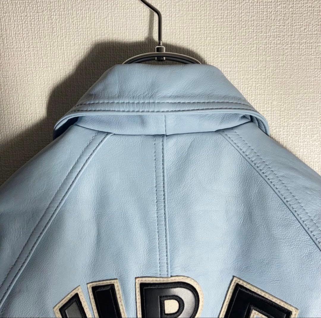 Kaneee KEIJU着用】AVIREX レザージャケット 羊革 ラッパー - メルカリ