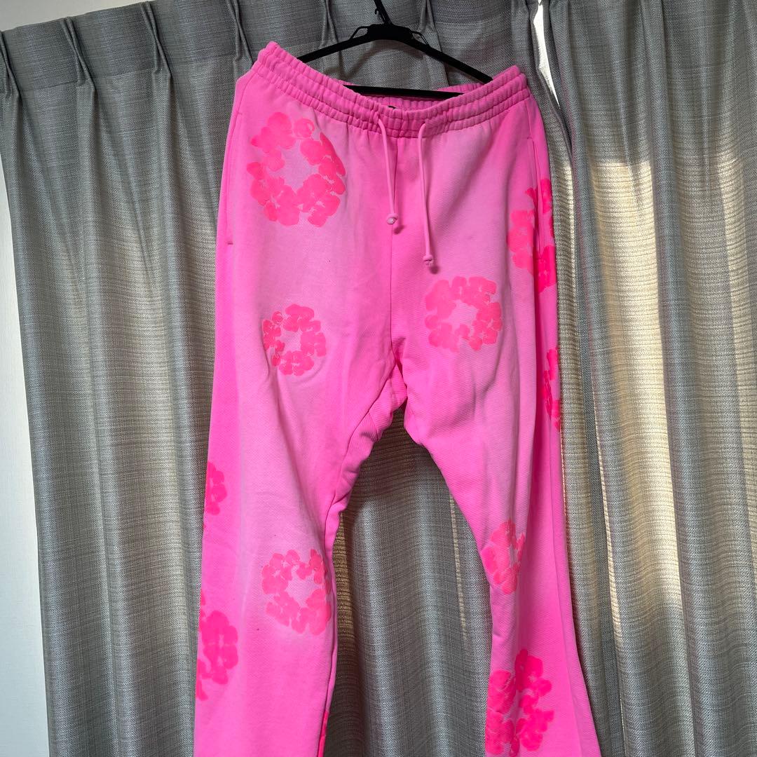 DENIM TEARS ピンク 花柄 セットアップS - メルカリ