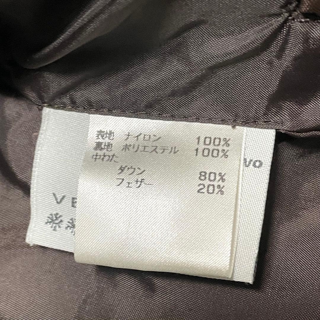 極美品 バーニーズニューヨーク ダウンジャケット イタリア製 ダーク