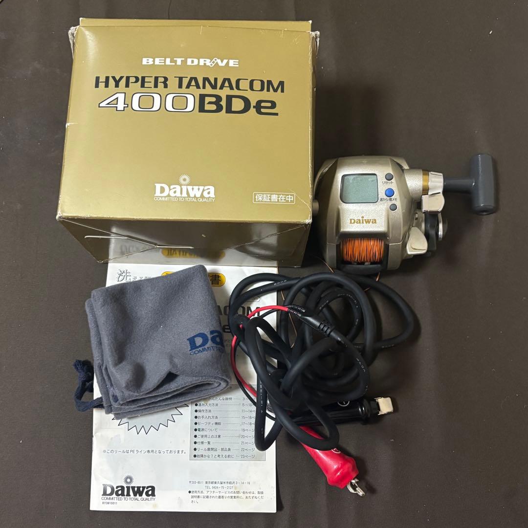 DAIWA HYPER TANACOM 400BDe 本体 Yahoo!オークション -「ハイパータナコン400bde」の落札相場・落札価格