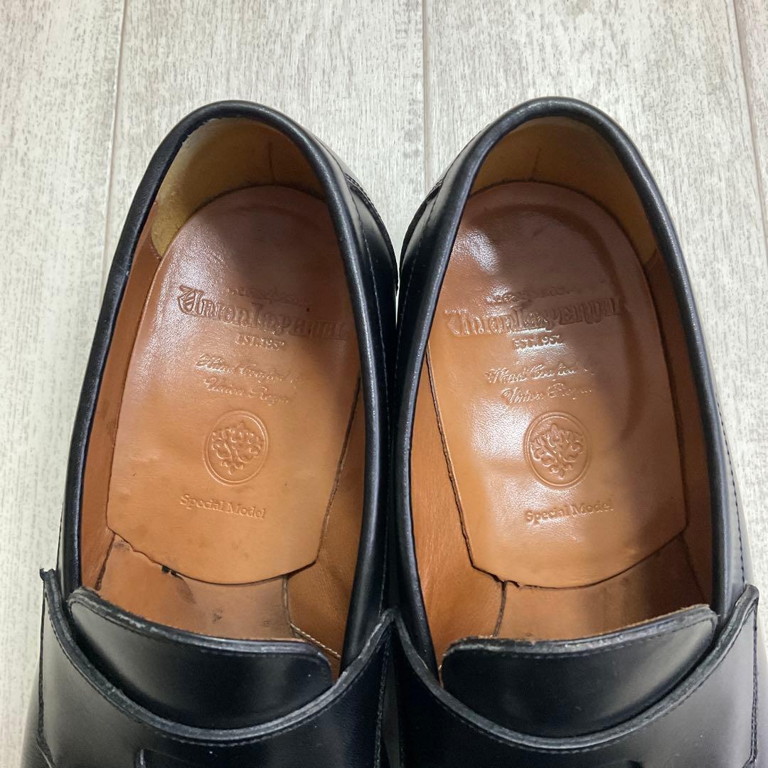 ユニオンインペリアル ローファーU2004 黒 サイズ7 - メルカリ