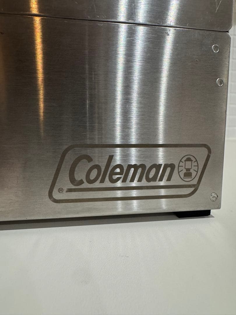 レア】廃盤 コールマン スパイスボックス ステンレスボックス キャンプ