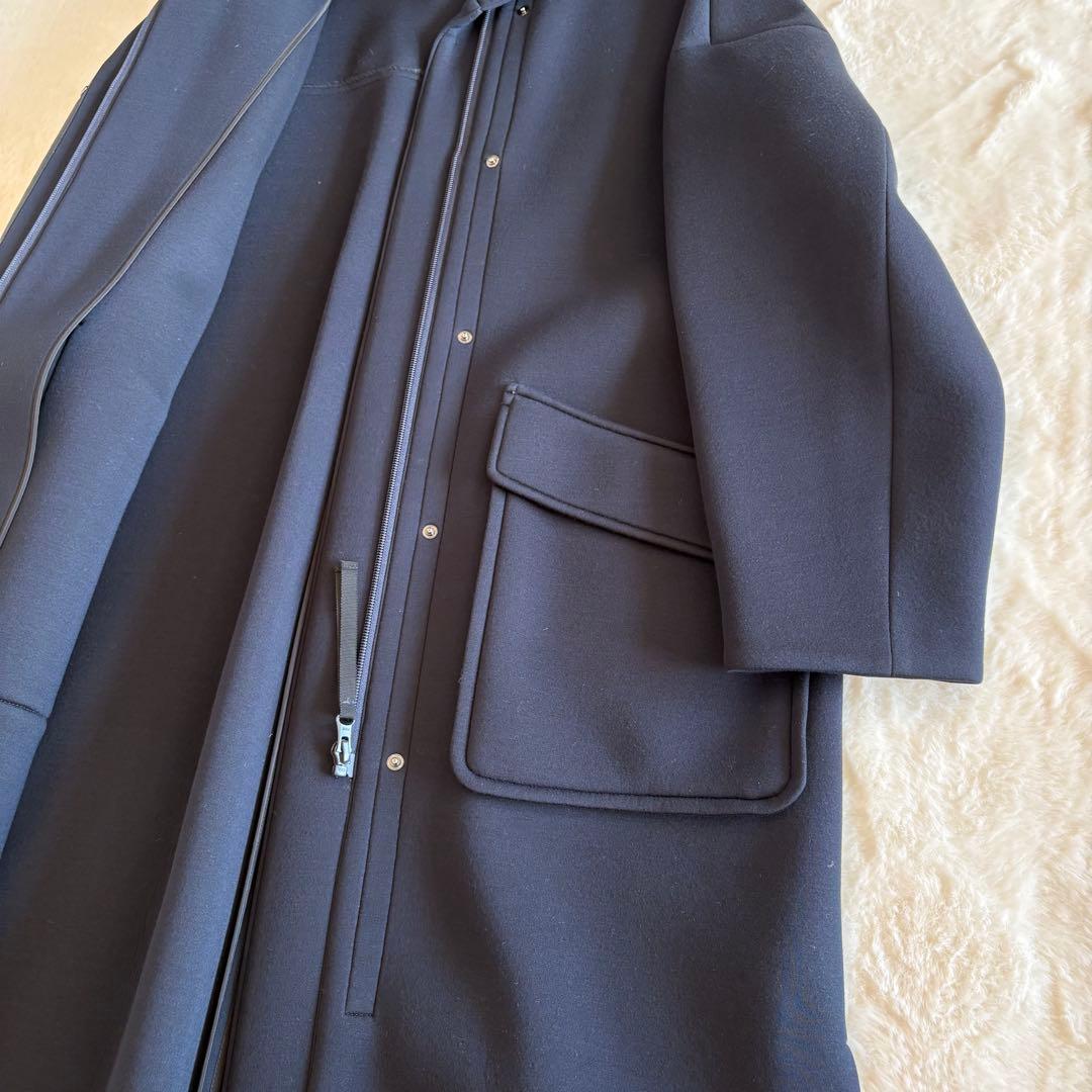 美品]人気完売品 エンフォルド ボンディングフーデットコート ENFOLD