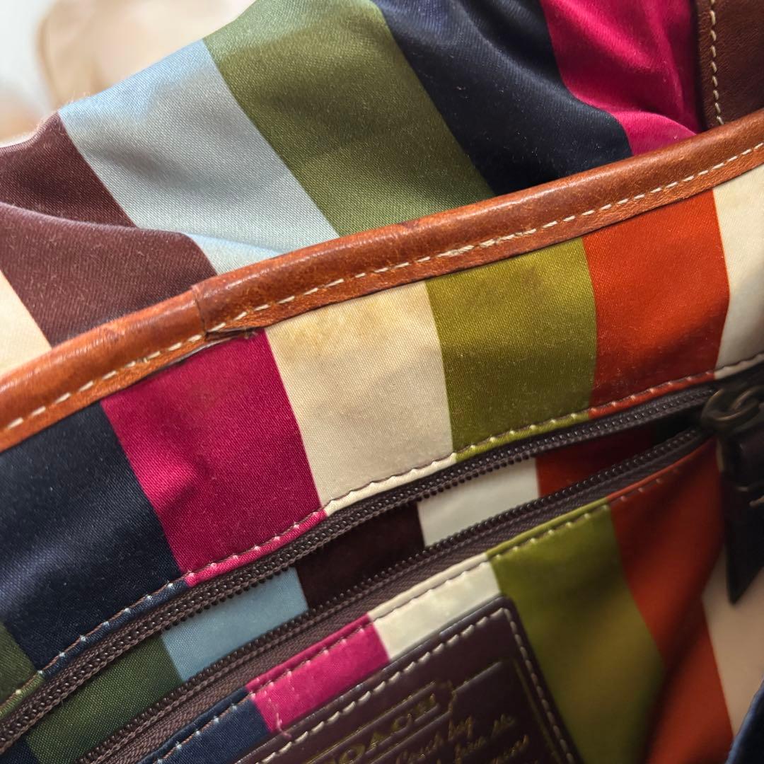 レア Coach コーチ レガシー 65周年 ターンロック ショルダーバッグ