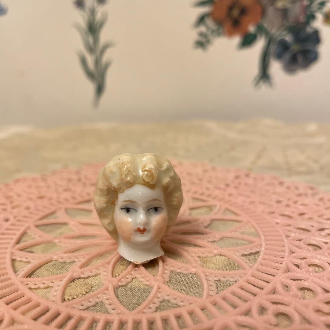 アンティーク ドイツ Limbach チャイナ ヘッド ドール - メルカリ