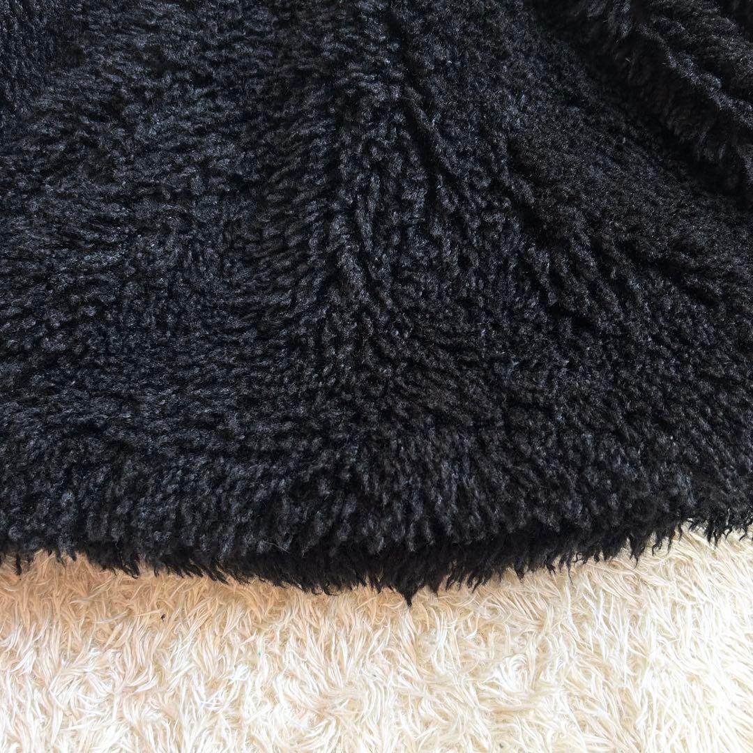 未使用級✨️マリークワント アーカイブ ファー コート ブラック 黒