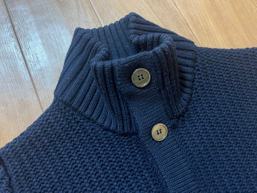 ザノーネ chioto 44 ローゲージ ネイビー 着用3回の極美品 - メルカリ