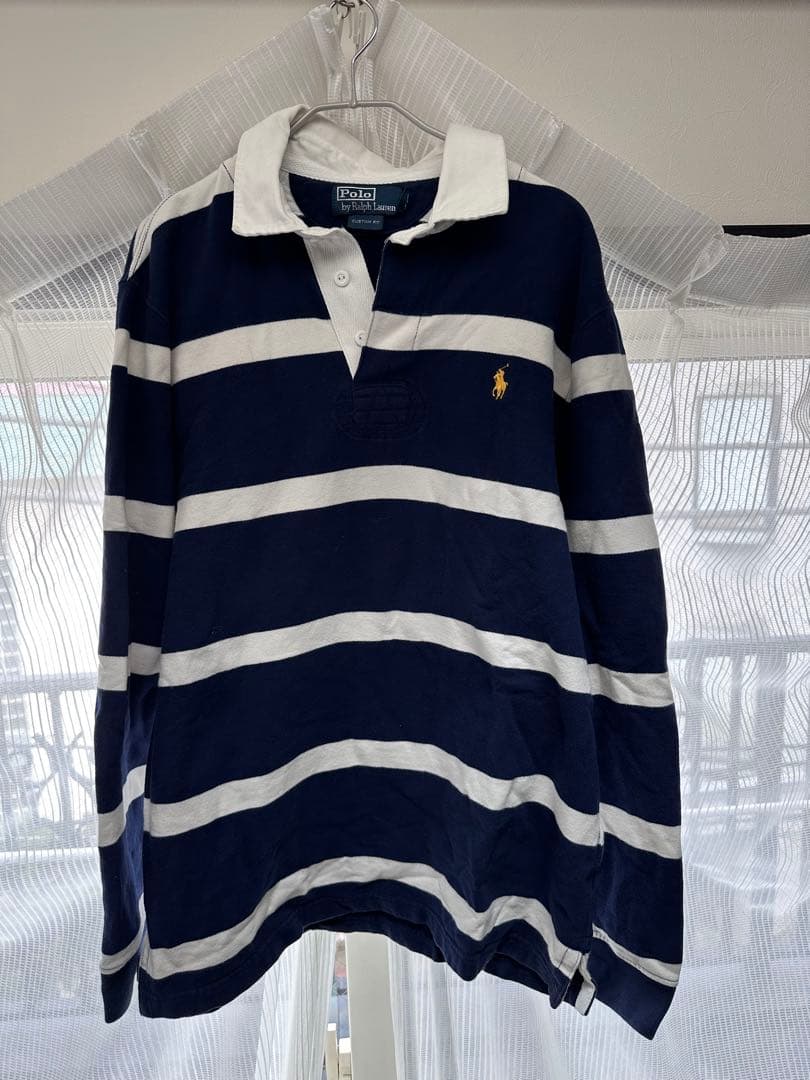 King Gnu 常田着用 ラルフローレン ラガーシャツ 90s L - メルカリ