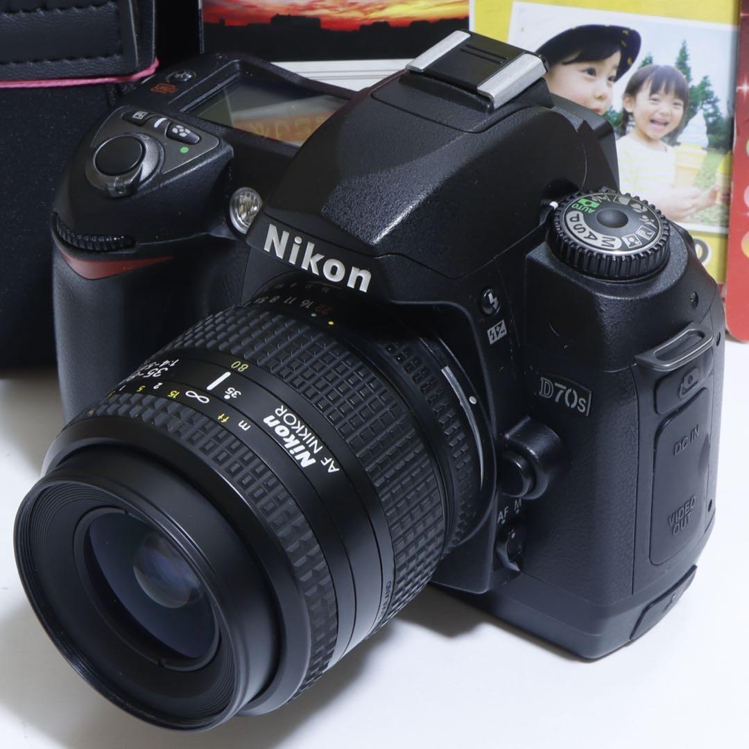 ★スマホに送れる一眼レフ★WiFi ★ Nikon D70sセット♪ ✨スマホに転送セット付き✨❤️Nikon D70s 近遠対応レンズセット