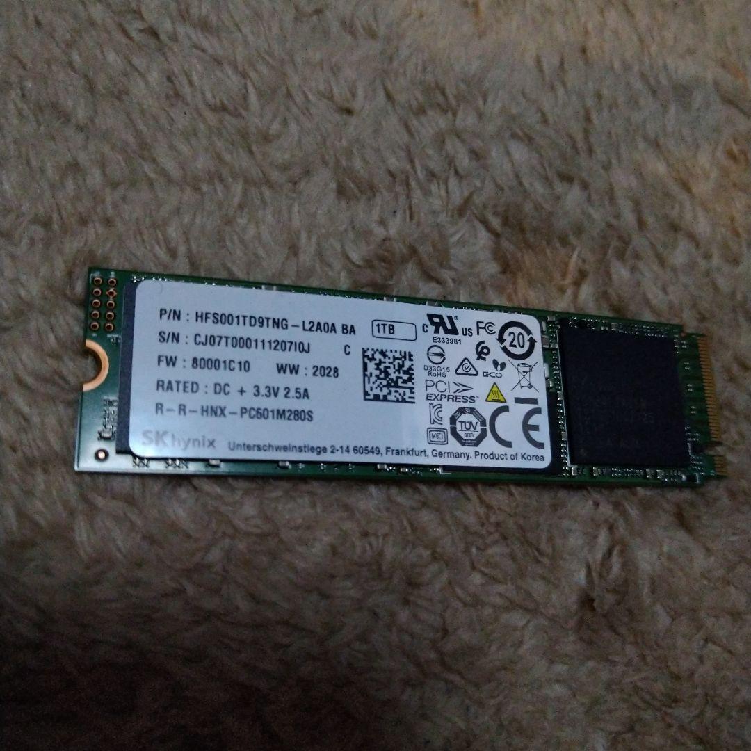 内蔵型SSD SK hynix 1TB M.2 SSD HFS001ID9TNG Amazon | SK Hynix PC401 1TB SSD PCIe Gen3 x4 M.2 2280 NVMe